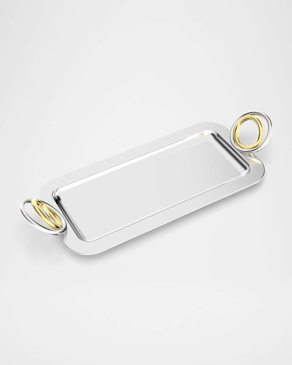 Ring Rectangle Small Serving Tray